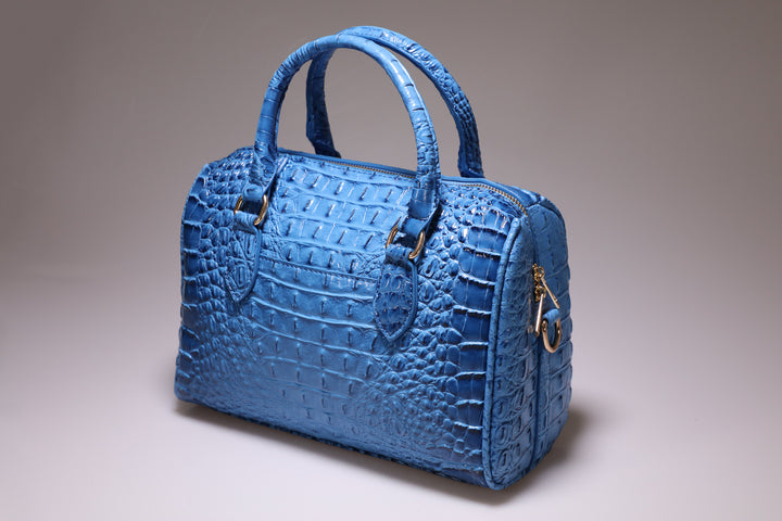 Blaue Designer Handtasche